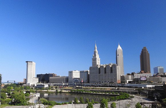 ON THE BANK OF THE CUYAHOGA