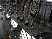 RIGGING DETAIL -USS CONSTITUTION