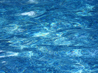 BLUE WATER ABSTRACT