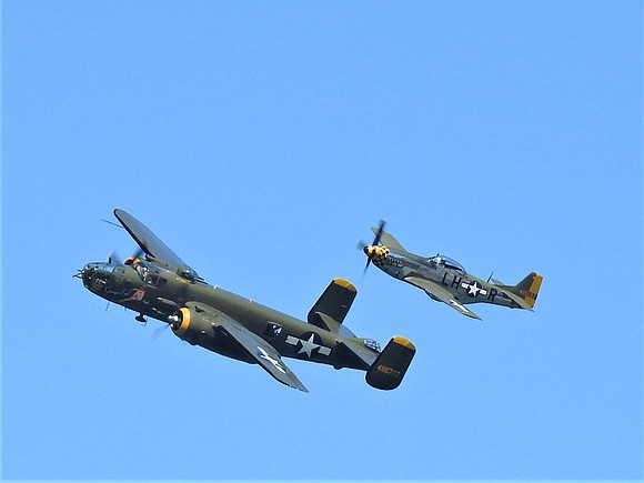 P-51 AND B-25