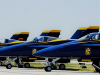 BLUES ON THE FLIGHT LINE