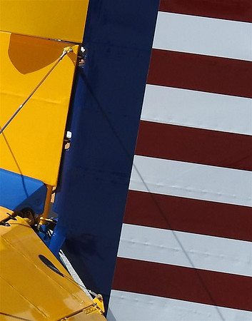 RED WHITE YELLOW AND BLUE