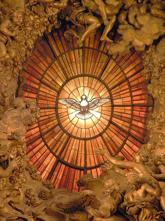 " Come Holy Spirit" - St Peter's Basilica, Vatican City