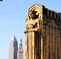 GUARDIAN OF TRANSPORTATION WITH KEY TOWER AND TERMINAL TOWER