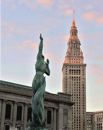PEACE MEMORIAL  & TERMINAL TOWER -CLEVELAND OHIO