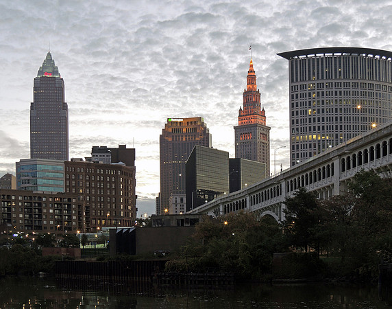 " Cleveland at Dawn"