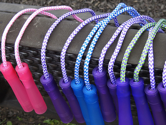 COLORED JUMP ROPES