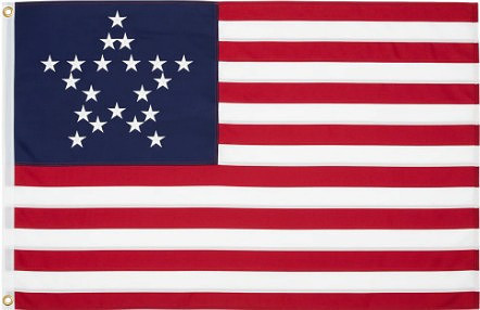 20 STAR "GREAT STAR" FLAG
