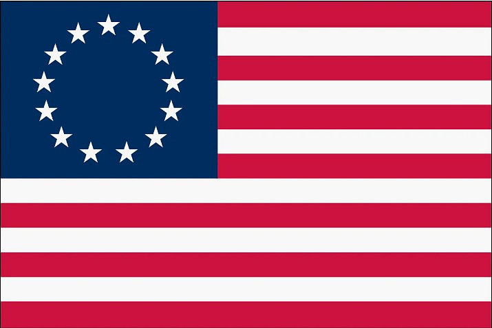 13 STAR "BETSY ROSS" FLAG