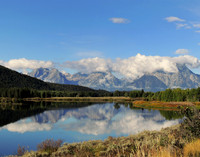 OXBOW REFLECTION - THE TETONS