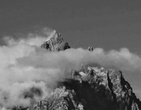 GRAND TETON B&W